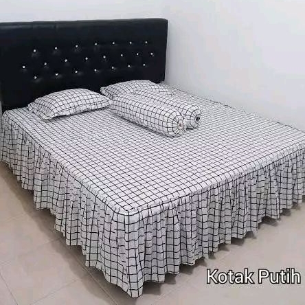 NEW Big Sale Sprei Rumbai Seprei POlos Putih Tinggi 20