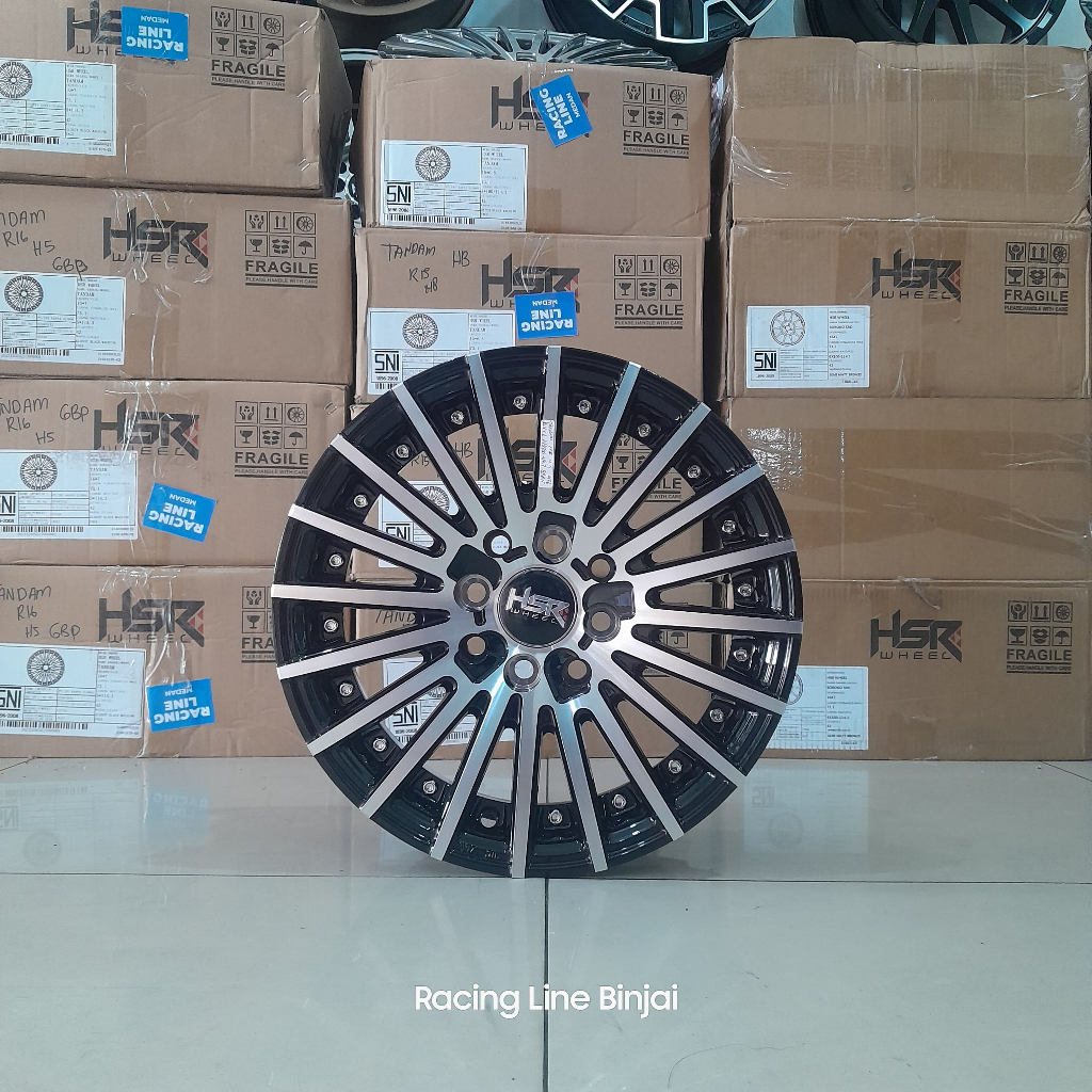 Velg Mobil HSR TANDAM R15 Ertiga, Innova, Xover, dll