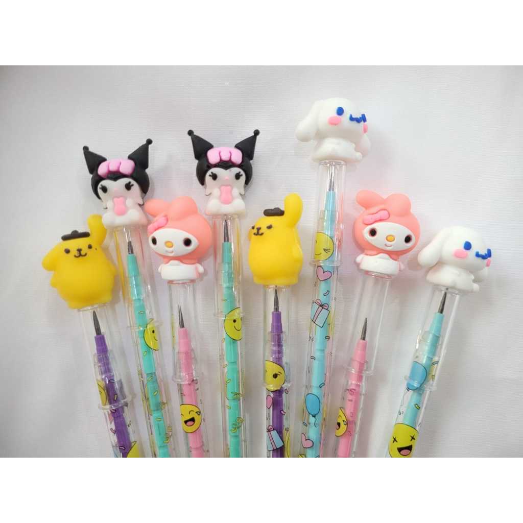 

PENSIL SAMBUNG SUSUN / PENSIL SUSUN MOTIF LUCU / PENSIL BENSIA KARAKTER
