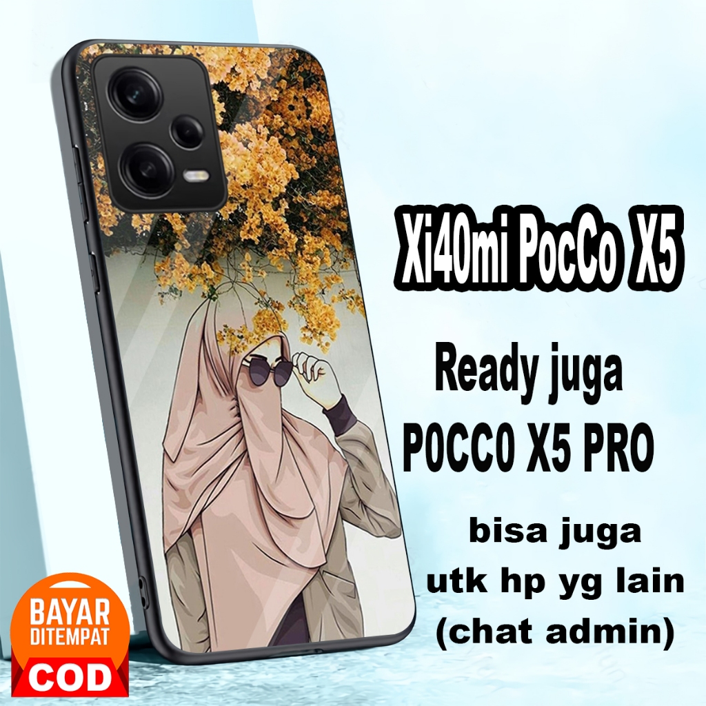 COD65/Softcase glossy kilau POCO X5 dan ALLL TYPE(motif genshin impact )  X5 PRO/X3/X3 PRO/X3 NFC /m