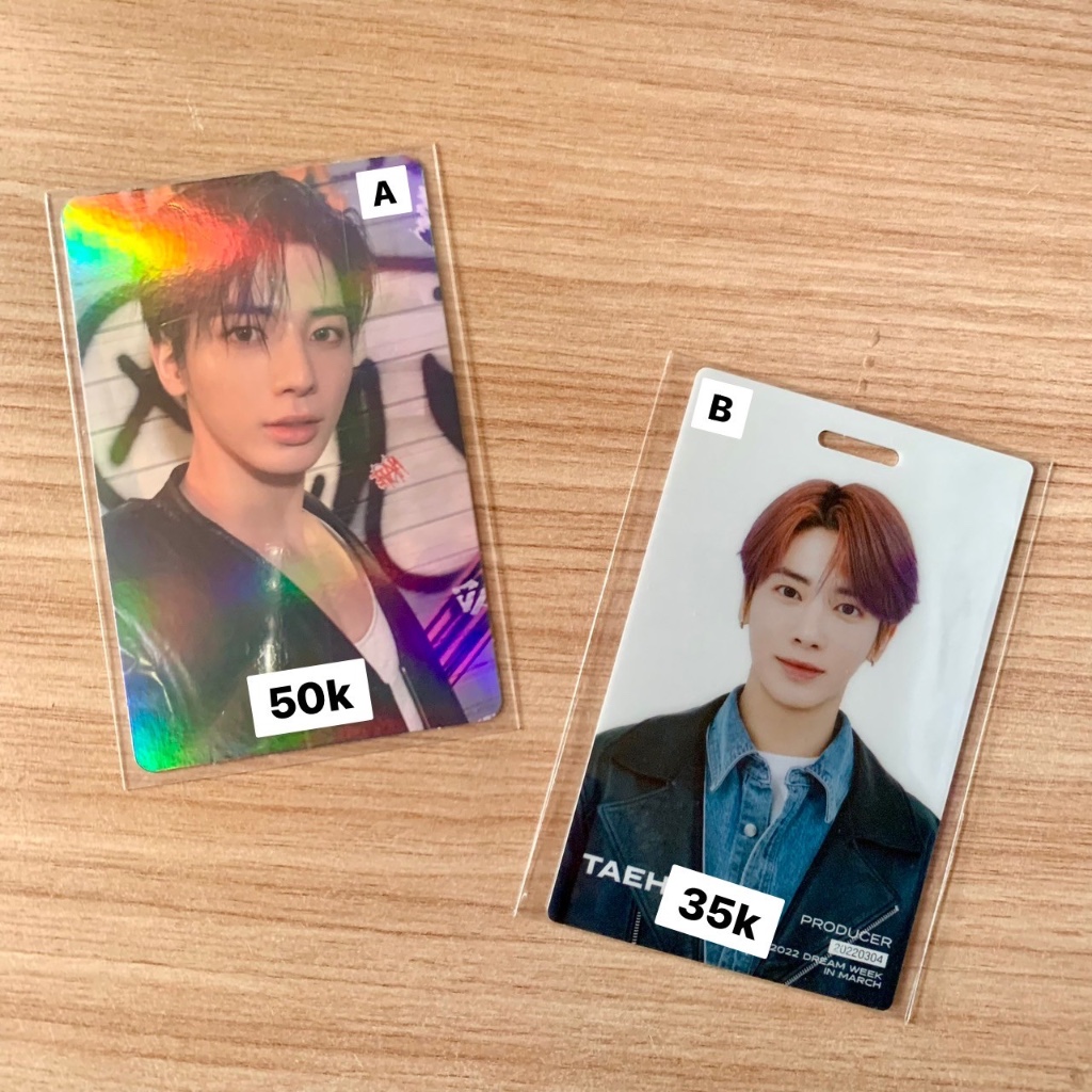[READY STOCK] Official Photocard PC TXT Taehyun POB Thursday's Child MOA ID Card