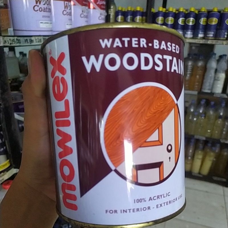 Mowilex Woodstain  Cat Pelapis Kayu Premium 1 Liter