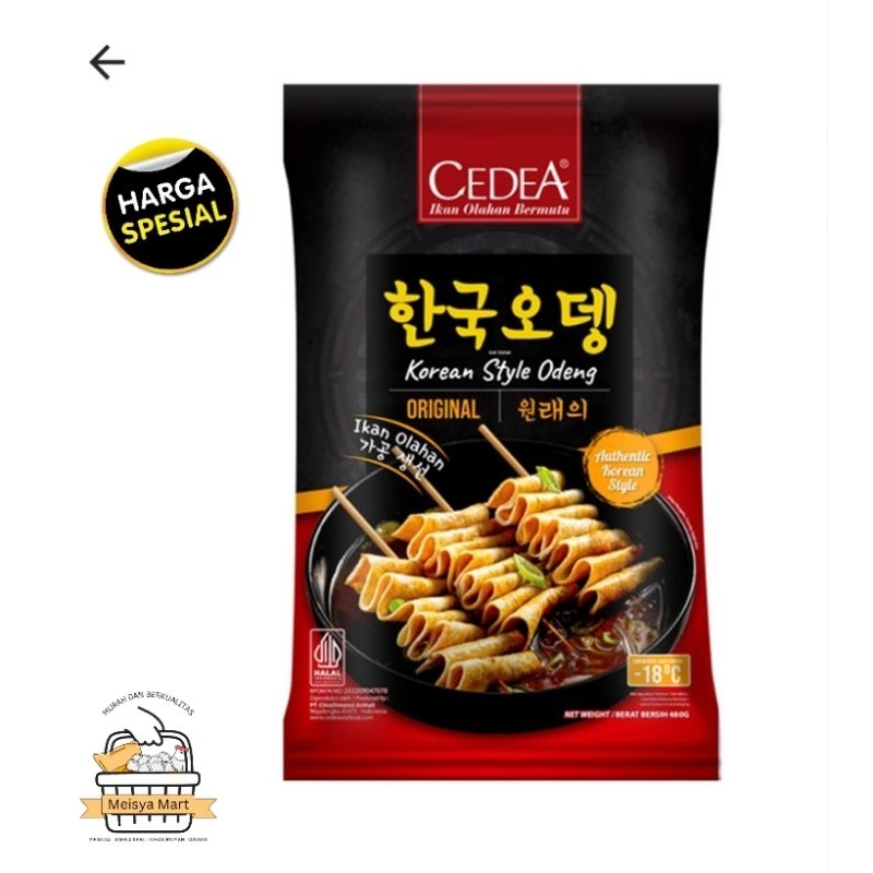 

Cedea Korean Odeng Original 480 gr