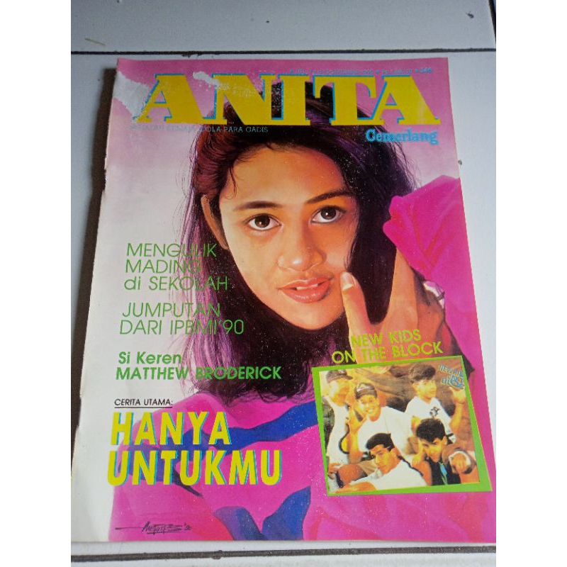ANITA Cemerlang majalah remaja idola para gadis