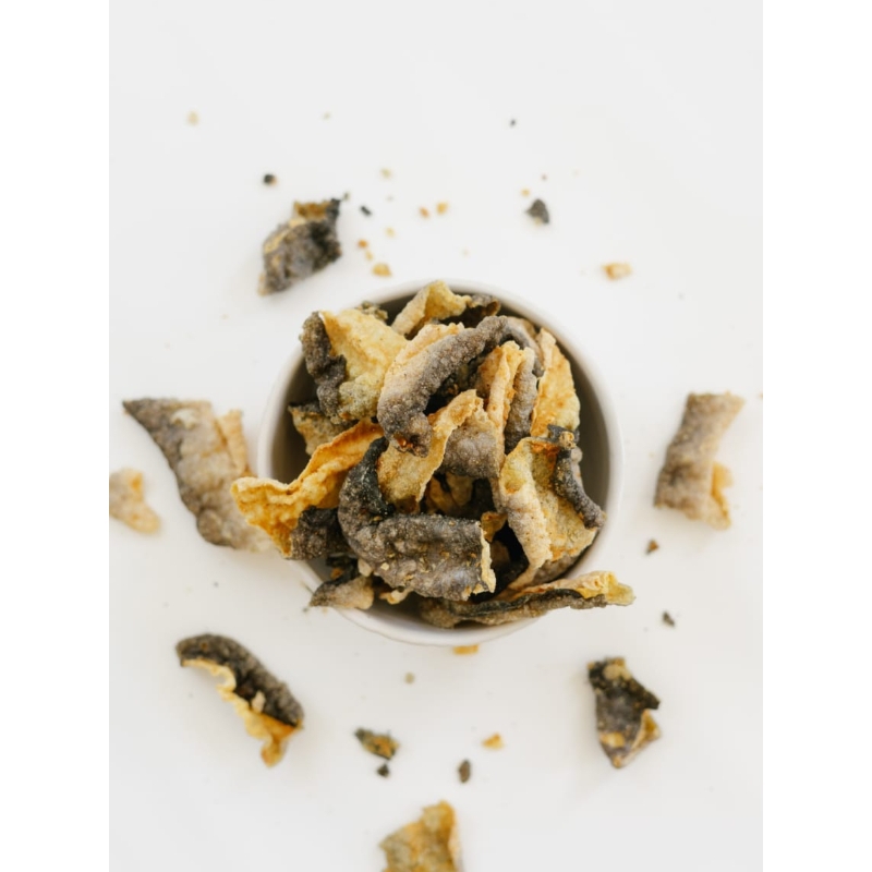 

Kerupuk Kulit Patin Tanpa Tepung Tanpa Pengawet