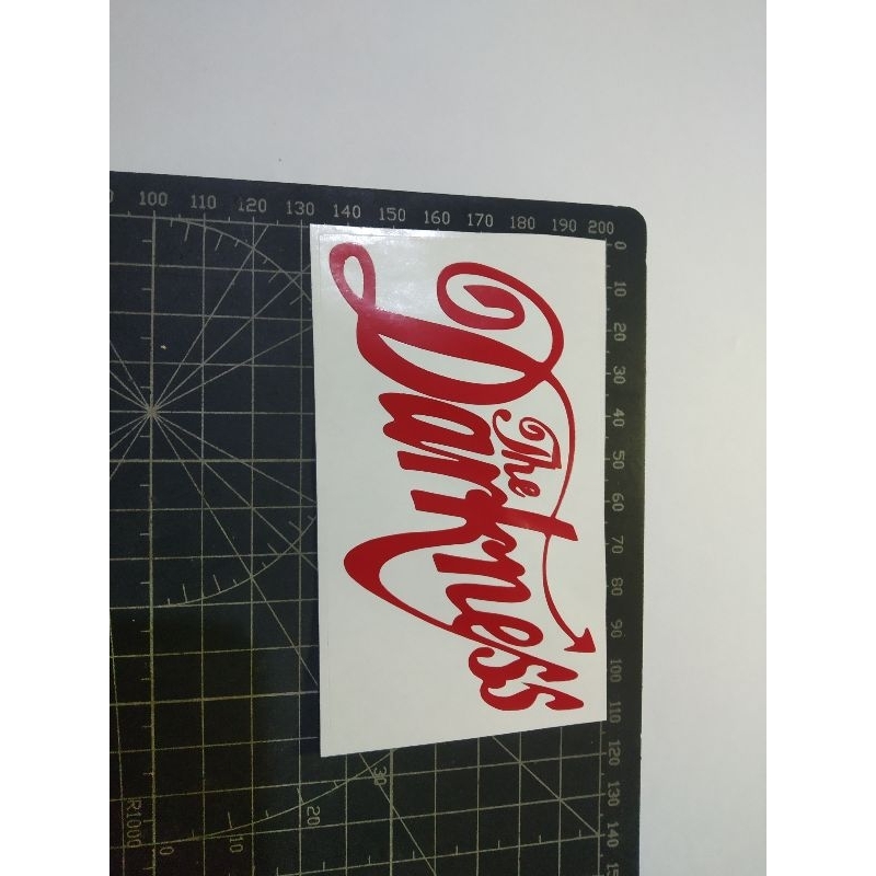 

cutting stiker the darkness