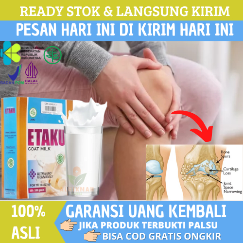 

Obat Tulang Keropos / Pengapuran Tulang / Radang Sendi / Osteoporosis, Obat Sakit Tulang Lutut Pada Lansia, Obat Menjega Kesehatan Tulang Dan Sendi Dengan Susu Etaku Goat Milk ORIGINAL