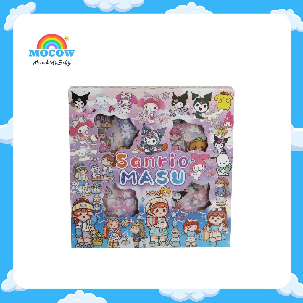 

STIKER MOMO RAINBOW C435/NC / STIKER SANRIO SATU BOX 100 pcs