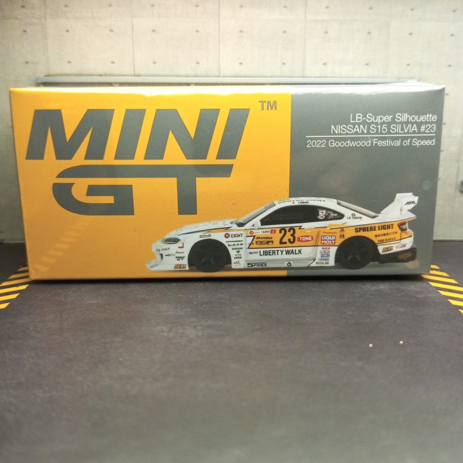 Mini GT 618 LB-Super Silhouette Nissan Silvia S15 #23 2022 Goodwood