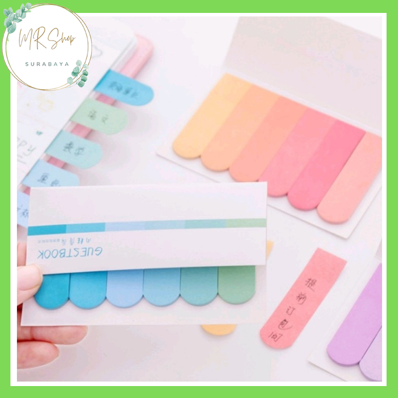 

Sticky Note Memo Polos Gradasi Warna