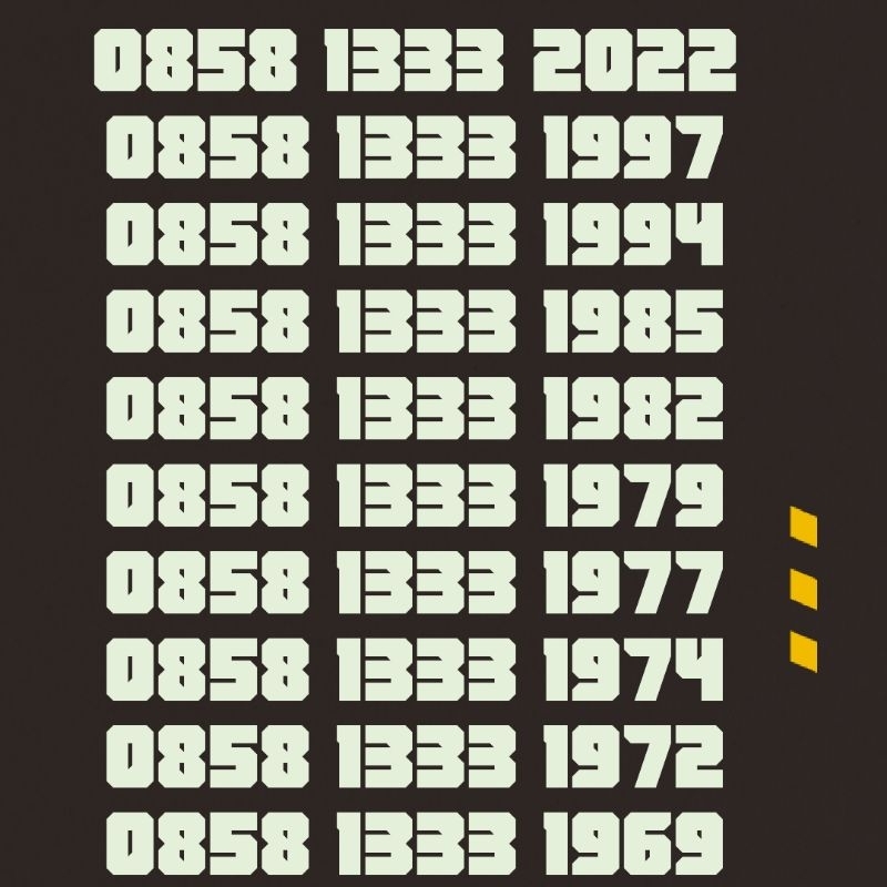 Nomor cantik INDOSAT IM3 SERI TAHUN LAHIR/2018/2017/2015/2014/2012/2011/2005/2001/1997/