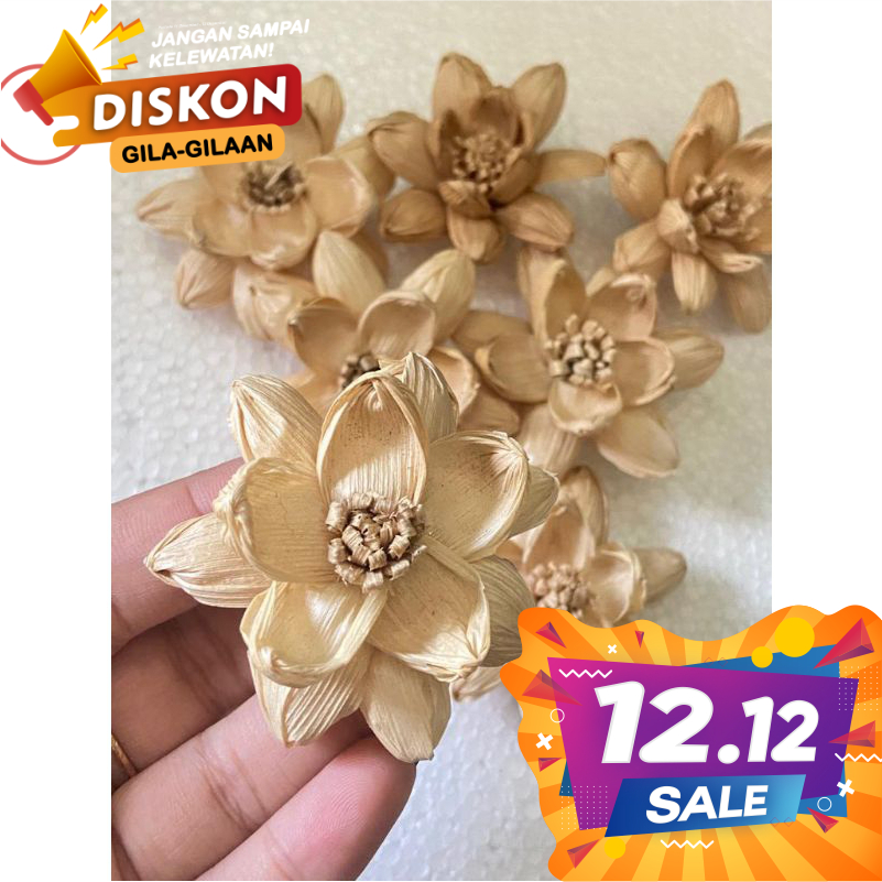 BUNGA KLOBOT TERATAI PUTIK