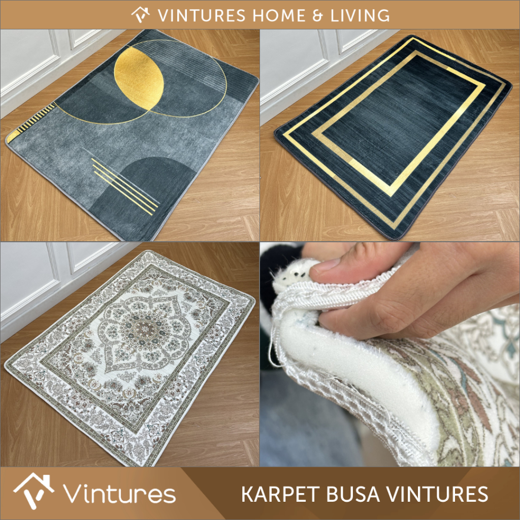 [150 x 100 CM] Karpet Busa Aesthetic / Karpet Ruang Tamu / Karpet Minimalis / Karpet Kamar Tidur / K