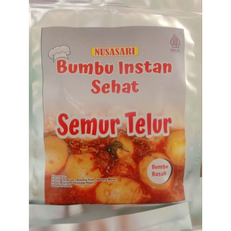 

Nusasari - Bumbu Basah Semur Telor 70 gr tanpa bahan pengawet
