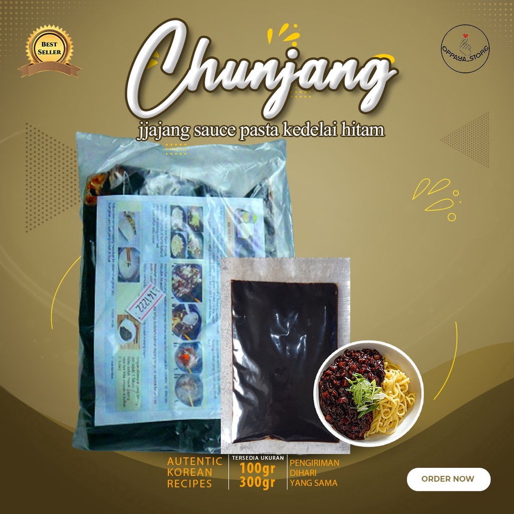 

1212 SALE Chunjang Jjajang Halal Pasta Kedelai Hitam 3Gr Saus Jjajangmyeon gas