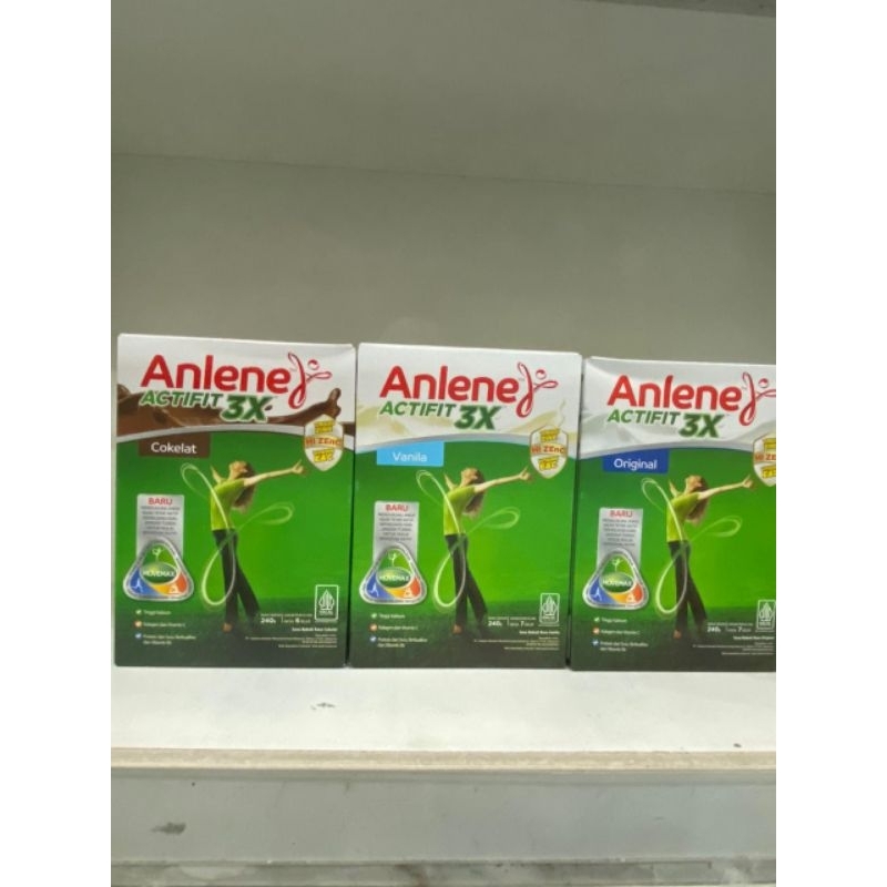 

Anlene Actifit 250gram - Susu dewasa nutrisi lengkap-