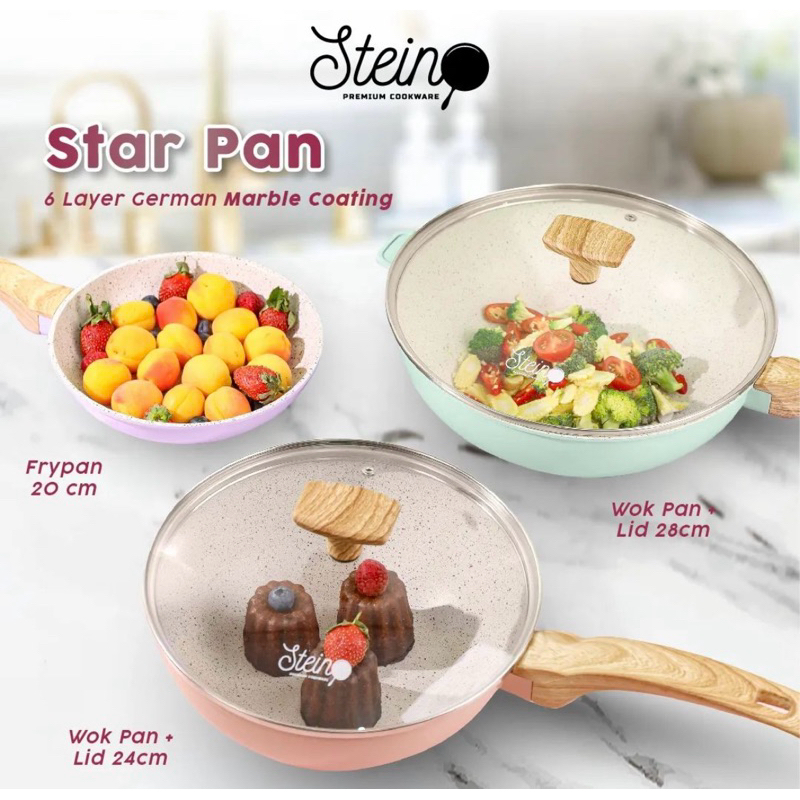 STAR PAN 5 in 1 by STEINCOOKWARE Stackable/Floating Pan