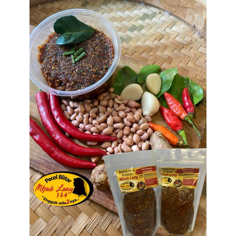 

Sambel Pecel Blitar Mbak Leny kemasan 200 gram