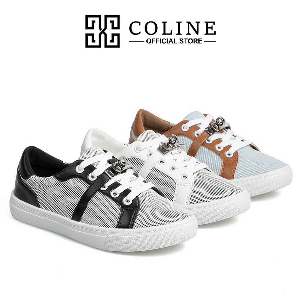 COLINE CLN-5278 Sepatu Sneakers Wanita Low Top #C1232