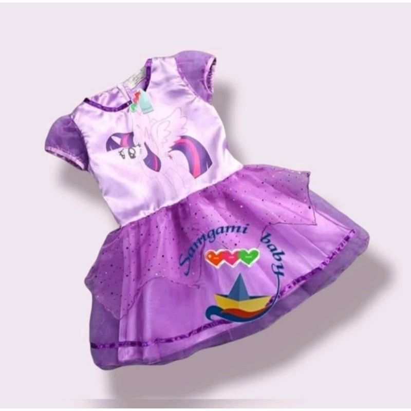 dress little pony twilight sparkle dan rainbow dash
