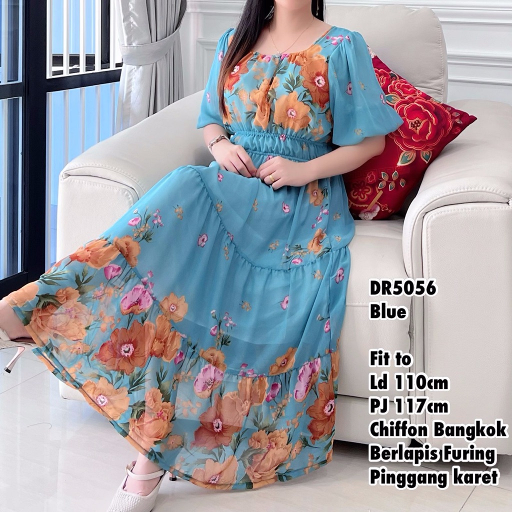 DR5056 Dress Chiffon Bangkok