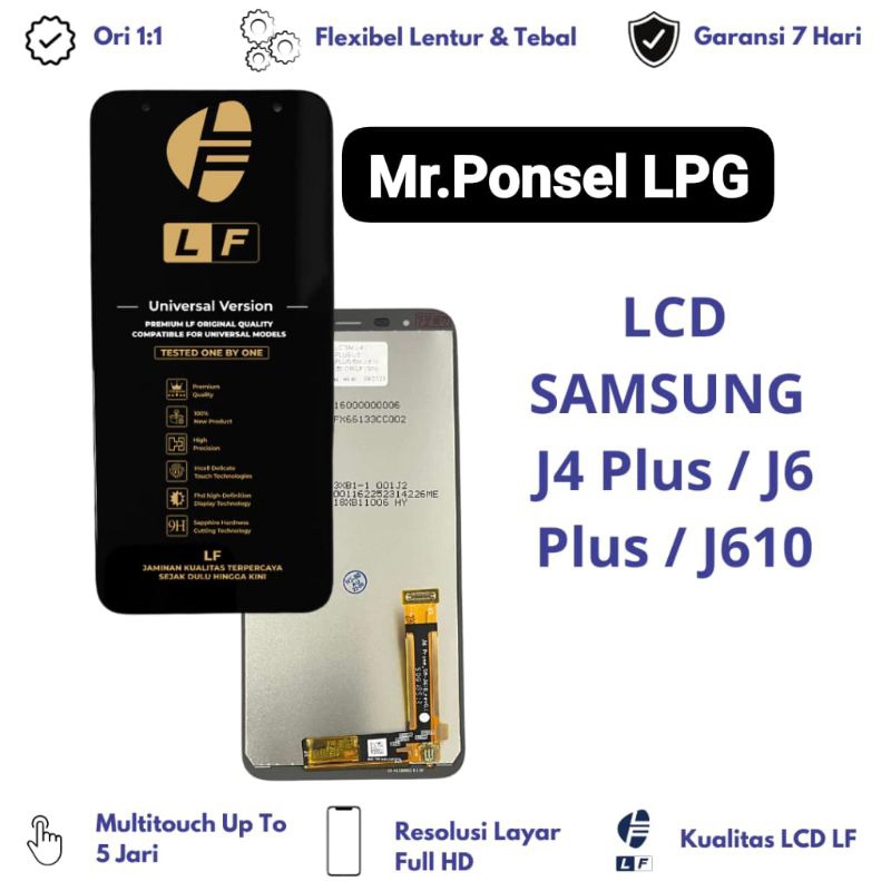 LCD SAMSUNG J4 PLUS/J6 PLUS FULL SET KUALITAS ORI LF
