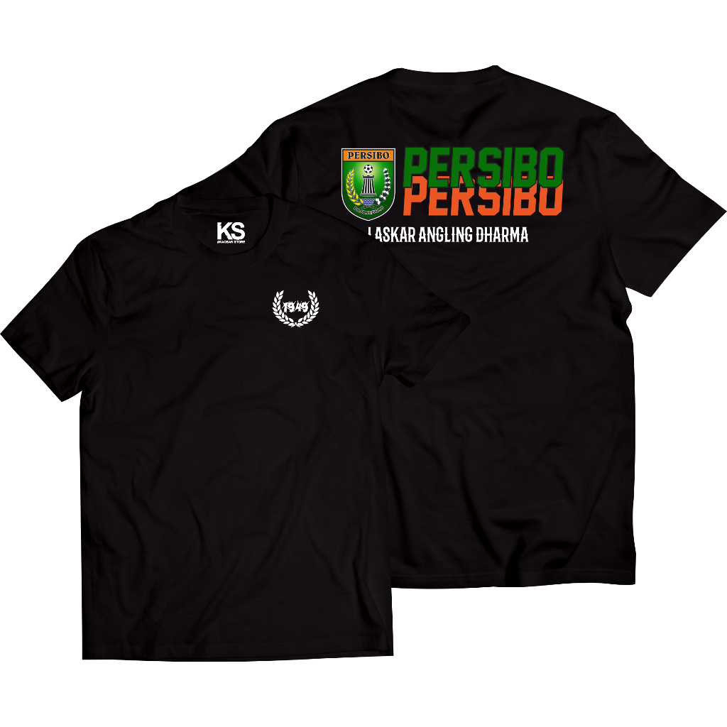 Kaos Persibo 1949 Suporter Persibo Bojonegoro