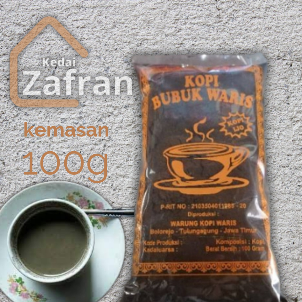 

Kopi Ijo Waris Khas Tulungagung / Bubuk Cethe Waris / kopi hijau 100g