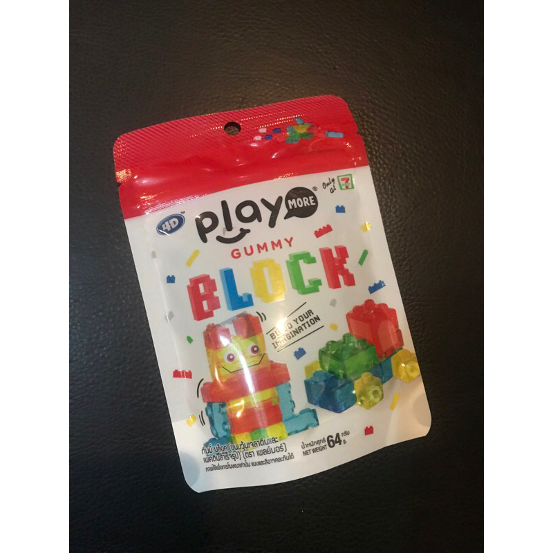 

PLAY GUMMY BLOCK (YUPI LEGO)