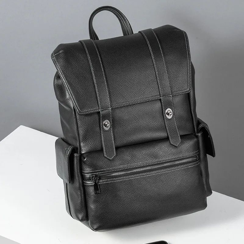 Tas Ransel Kulit Asli Tas Pria Full Kulit Asli GARUT 100% ORIGINAL