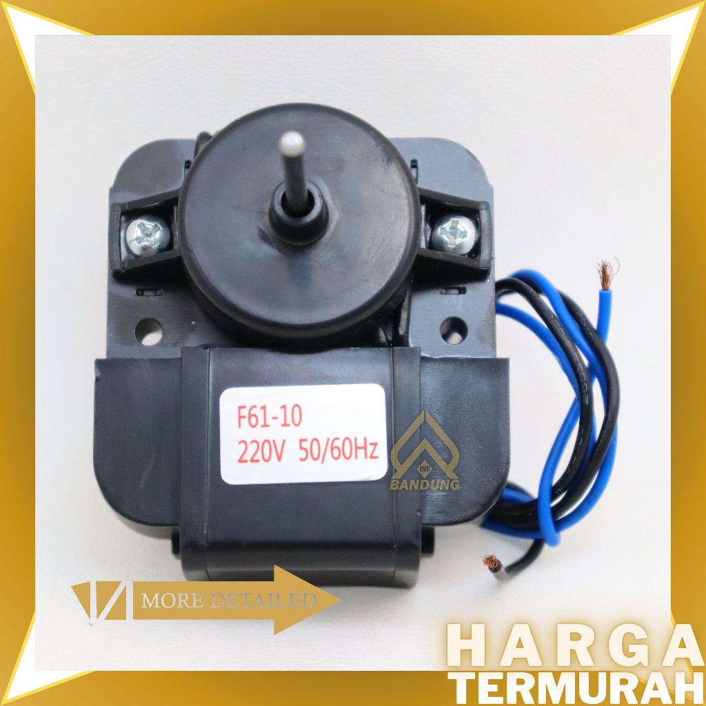 FAN KULKAS  F61 10 | FAN KULKAS POLYTRON | FAN SHOWCASE POLYTRON | MOTOR FAN KULKAS | MOTOR KULKAS