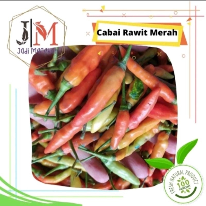 

[JM SoFresh ] Cabai Rawit Merah Segar Kemasan 250 gram
