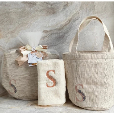 TWODEE - Hampers Paket GW Bucket Bag Bordir + Handuk Souvenir Custom