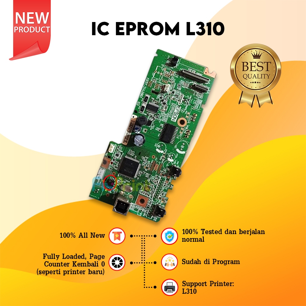 IC Eprom Epson L310, IC Eeprom Reset Epson L310, Resetter Epson L310