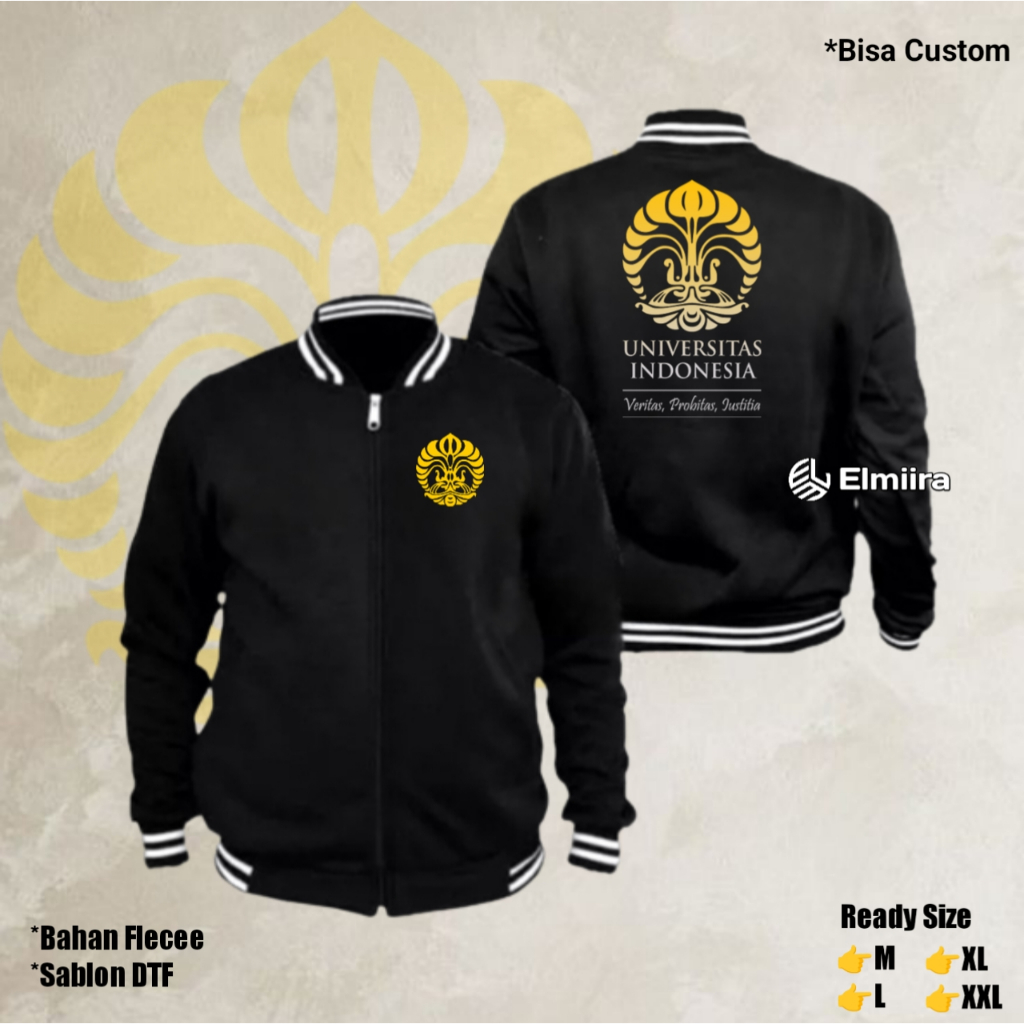 Jaket Universitas Indonesia UI Jaket Varsity