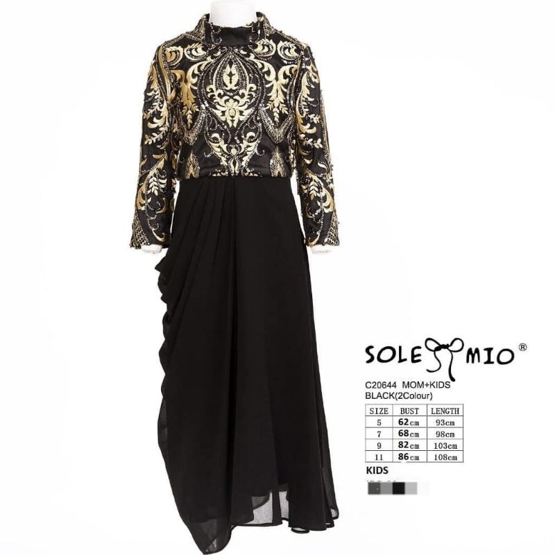 SALE!! Solemio kids maxidress C20644