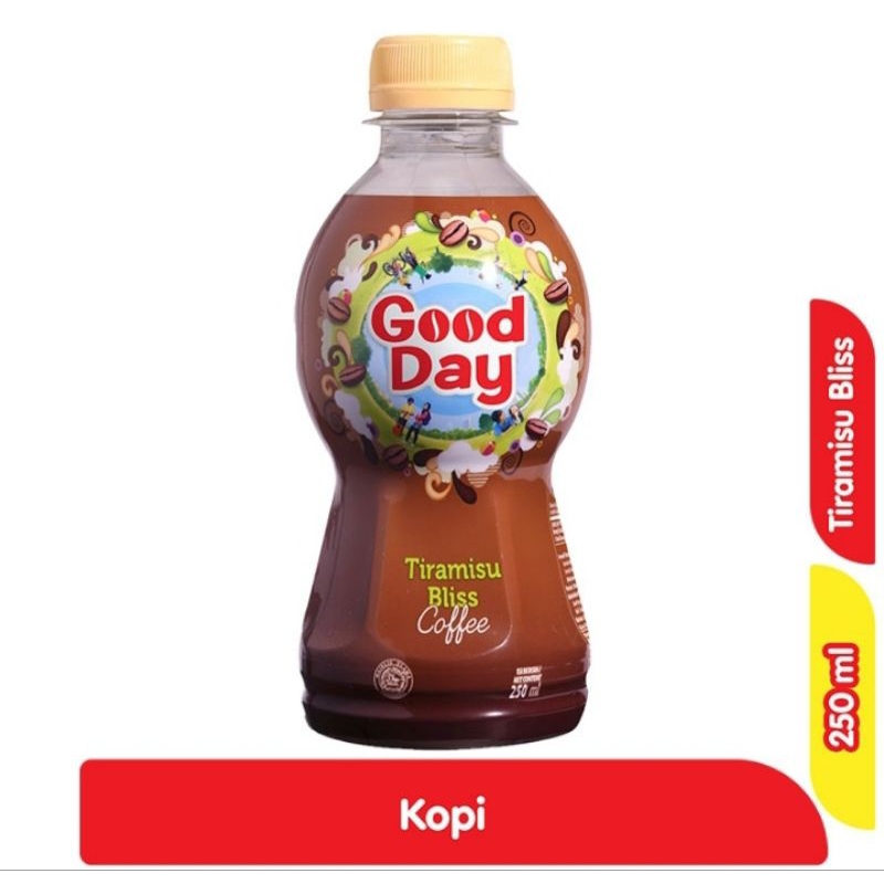 

Good Day Minuman Kopi Tiramisu Bliss 250