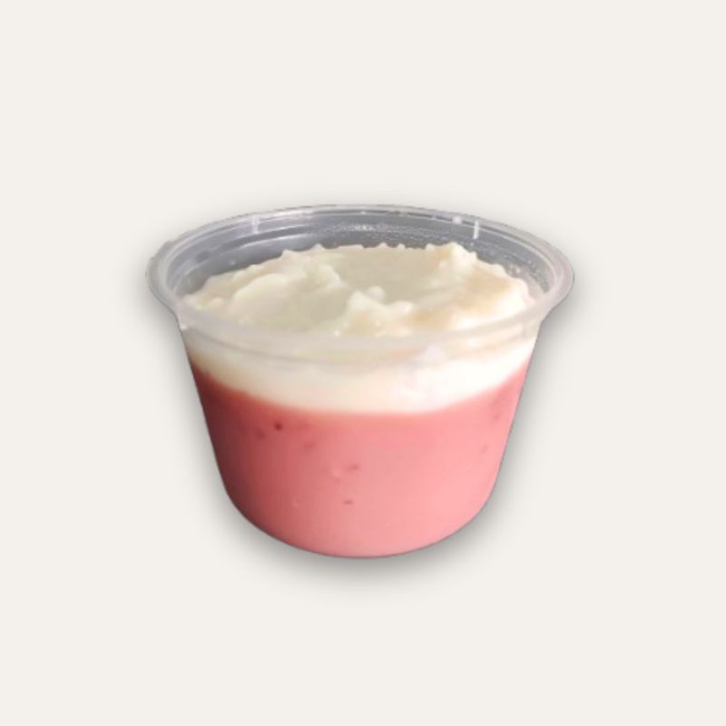 

Puding Strawberry Vla Keju