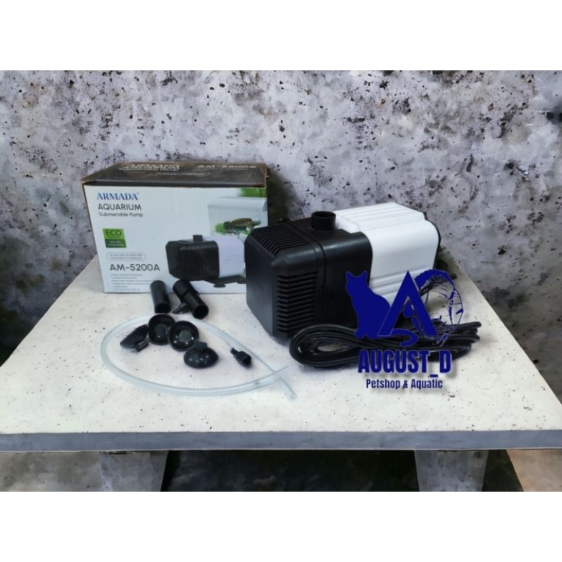 Armada AM5200A Pompa Celup Kolam Aquarium 3300L/H | Armada AM 5200 A
