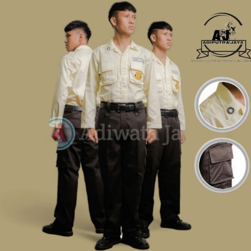 seragam PDL security cream