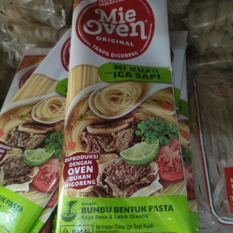 

Mie oven Mayora berbagai rasa