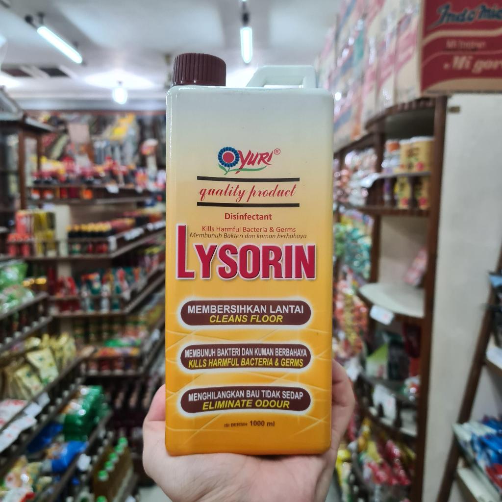 YURI LYSORIN 1 L DISINFECTANT BOTOL 1000 ml