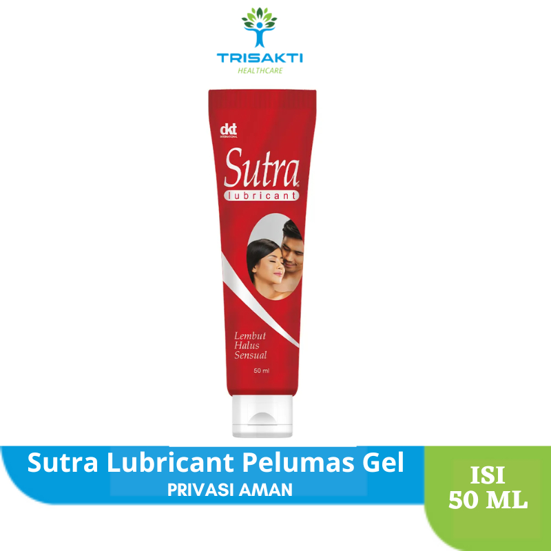 Sutra Lubricant 50 ML Pelumas Licin Lubrican Pelicin Gel sex