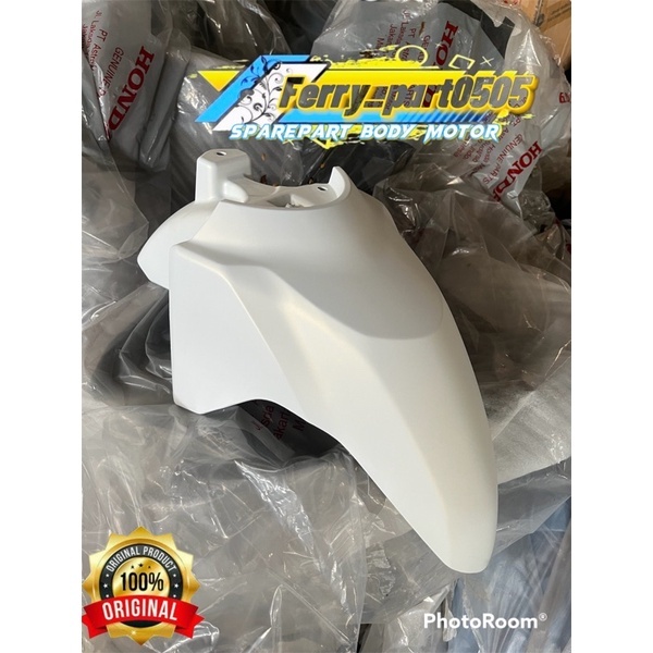 Spakbor Slebor Depan Vario 125 150 New 2018-2021 Putih Doff