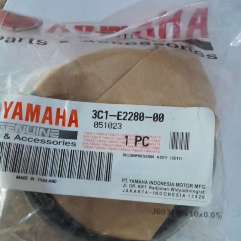 GIR KETENG / DECOMPRESSSION YAMAHA VIXION OLD KODE PART 3C1-E2280-00 ORIGINAL