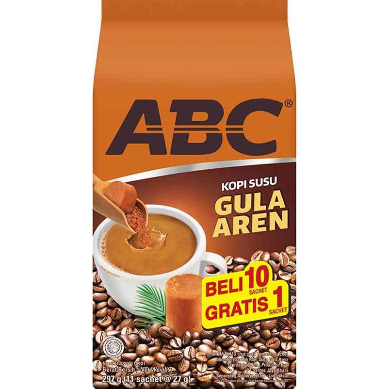 

[11 PCS] ABC KOPI SUSU GULA AREN PROMO TERMURAH