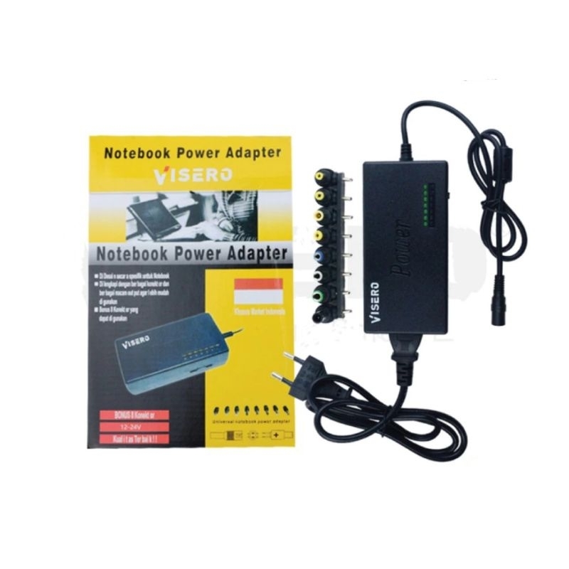 Adaptor Universal Visero Adaptor Laptop Notebook Universal 12V - 24V