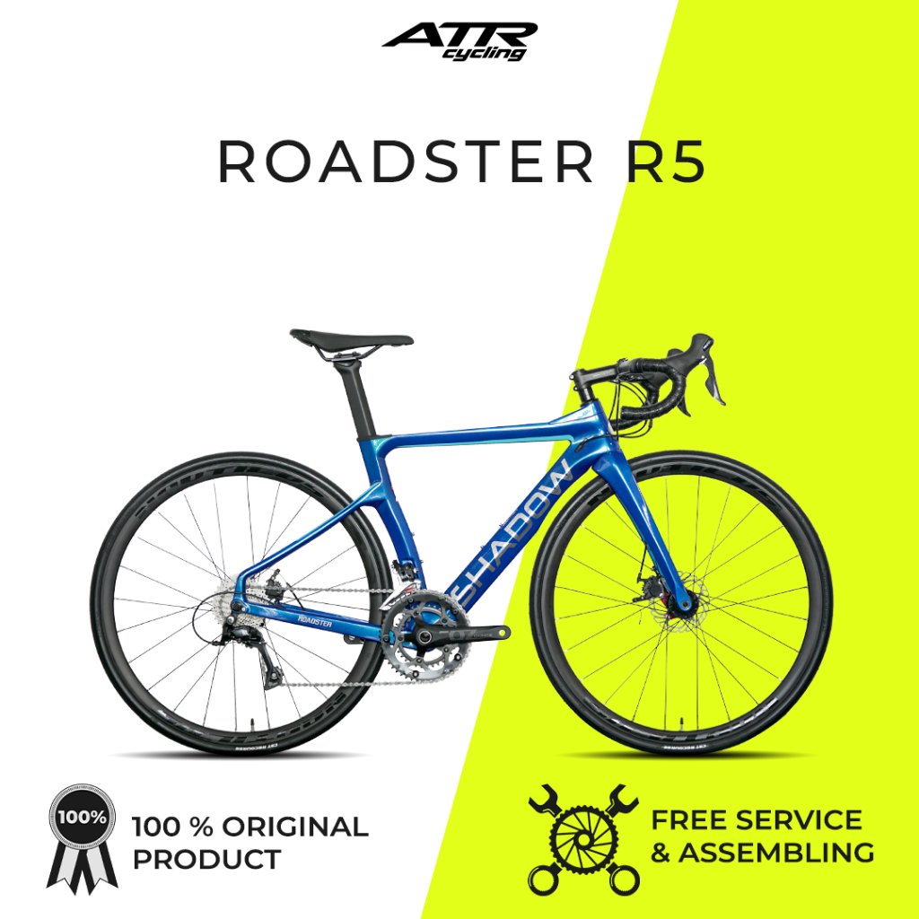 Sepeda Balap ROADBIKE SHADOW ROADSTER R5 (XS) (440) (21) Blue