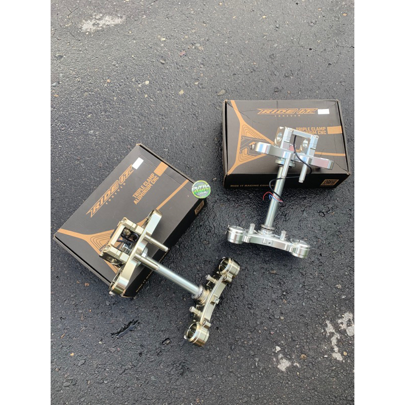 T ninja CNC dural biled lubang as 33 ninja scorpio vixion pnp as tengah honda cb gl mp tiger merk ri