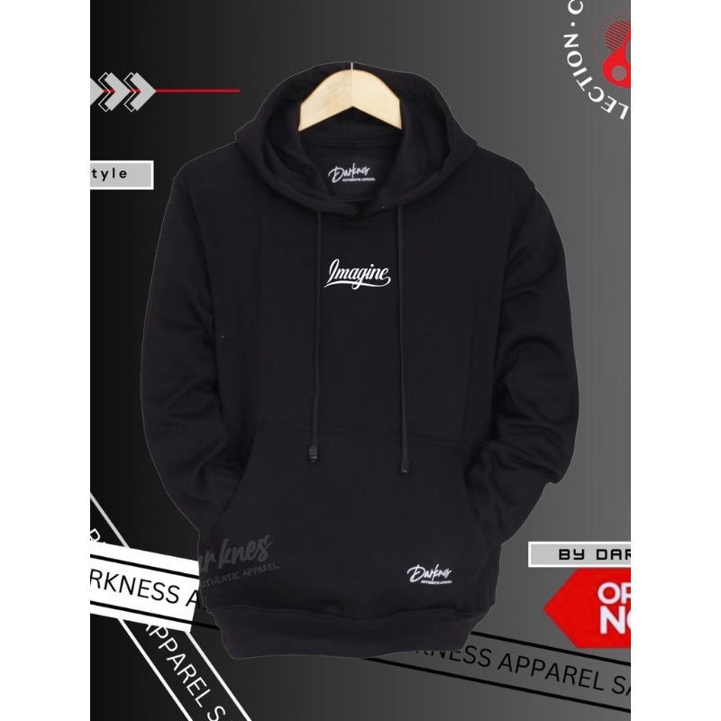 sweater hoodie pria distro terlaris 2024 lokal brand bandung darkness apparel full tag cod bayar dit